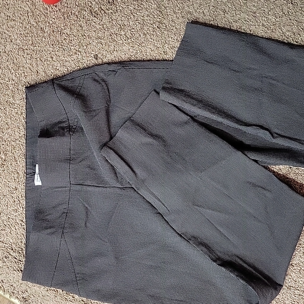 Euc black and white stretch pants